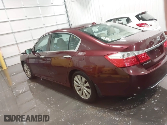 2013 Honda Accord EX-L with VIN 1HGCR2F89DA180527, listed as a IAAI auction lot 41416759 with 112,530 mi miles and . Bid and sale history available at DreamBid. Image 14.