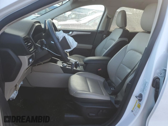 2020 Ford Escape SE Sport Hybrid with VIN 1FMCU0BZ0LUB31368, listed as a Copart auction lot 87431334 with 47,091 mi miles and Salvage Title. Bid and sale history available at carsss.com. Image 7.