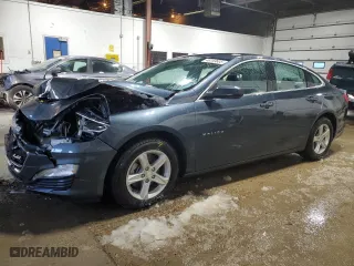 2020 Chevrolet Malibu LS with VIN 1G1ZC5ST1LF110035, listed as a Copart auction lot 46159605 with 63,578 mi miles and Salvage Title. Bid and sale history available at carsss.com. Image 1.