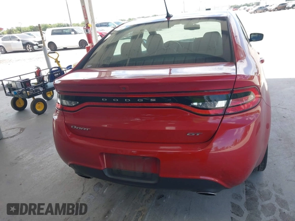 2016 Dodge Dart GT with VIN 1C3CDFEB2GD593379, listed as a IAAI auction lot 42151778 with 63,639 mi miles and . Bid and sale history available at DreamBid. Image 16.