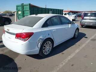 2013 Chevrolet Cruze ECO with VIN 1G1PJ5SB7D7265088, listed as a IAAI auction lot 41387148 with 141,881 mi miles. Bid and sale history available at carsss.com. Image 4.