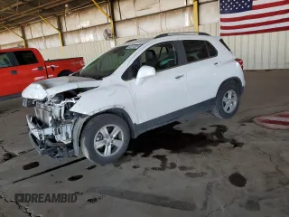 2020 Chevrolet Trax LT with VIN 3GNCJLSBXLL283371, listed as a Copart auction lot 53510385 with 87,582 mi miles and Salvage Title. Bid and sale history available at DreamBid. Image 1.