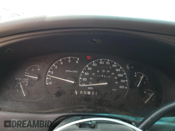1999 Ford Explorer Sport z VIN 1FMYU22X9XUC03819, wystawiony jako Copart lot #69840564 z przebiegiem 214 315 mil mil oraz Szkoda całkowita • Salvage title. Historia ofert i sprzedaży dostępna na DreamBid. Obrazek 9.