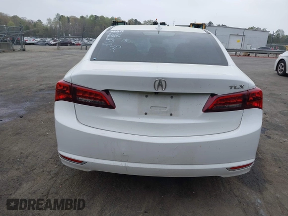 2017 Acura TLX V6 w/Technology Pkg with VIN 19UUB2F52HA001328, listed as a IAAI auction lot 41946365 with 143,698 mi miles. Bid and sale history available at carsss.com. Image 16.