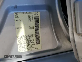 2014 Nissan Altima SV with VIN 1N4AL3AP4EN347520, listed as a Copart auction lot 45760275 with 147,011 mi miles and Salvage Title. Bid and sale history available at DreamBid. Image 15.