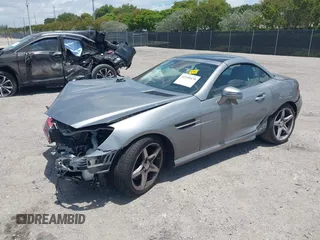 2014 Mercedes-Benz SLK 250 with VIN WDDPK4HA7EF092618, listed as a IAAI auction lot 42150470 with 52,727 mi miles and . Bid and sale history available at DreamBid. Image 18.