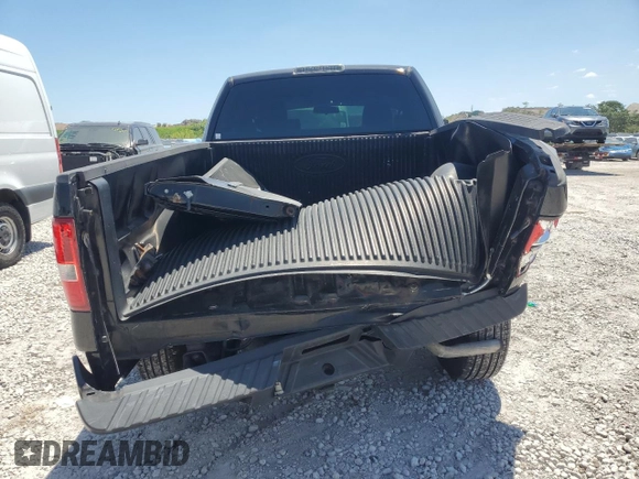 2007 Ford F-150 XL with VIN 1FTRF12217KA80336, listed as a Copart auction lot 52753575 with 54,806 mi miles and Salvage Title. Bid and sale history available at carsss.com. Image 6.