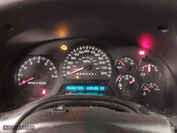 2008 Chevrolet TrailBlazer Fleet w/2FL with VIN 1GNDT13S782197008, listed as a IAAI auction lot 41698886 with 249,188 mi miles. Bid and sale history available at carsss.com. Image 7.