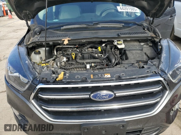 2019 Ford Escape SE with VIN 1FMCU0GDXKUA46873, listed as a Copart auction lot 44201505 with 123,631 mi miles and Salvage Title. Bid and sale history available at carsss.com. Image 11.