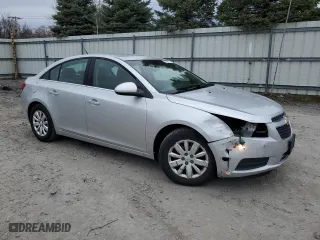 2011 Chevrolet Cruze LT w/1LT with VIN 1G1PF5S92B7296700, listed as a Copart auction lot 52758725 with 144,413 mi miles and Salvage Title. Bid and sale history available at carsss.com. Image 4.