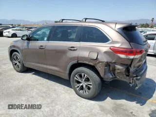 2017 Toyota Highlander LE z VIN 5TDZZRFH5HS228714, wystawiony jako Copart lot #65010265 z przebiegiem 115 953 mil mil oraz Szkoda całkowita • Salvage title. Historia ofert i sprzedaży dostępna na DreamBid. Obrazek 2.