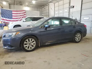 2015 Subaru Legacy 2.5i Premium with VIN 4S3BNBC68F3014743, listed as a Copart auction lot 48657495 with 129,809 mi miles and Salvage Title. Bid and sale history available at carsss.com. Image 1.