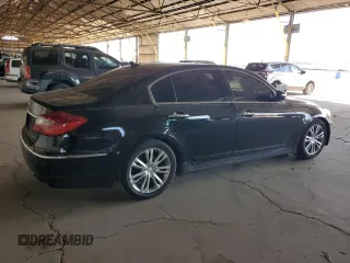 2012 Hyundai Genesis 3.8L z VIN KMHGC4DD6CU180250, wystawiony jako Copart lot #57132905 z przebiegiem 168 643 mil mil oraz Czysty tytuł • Clean title. Historia ofert i sprzedaży dostępna na DreamBid. Obrazek 3.