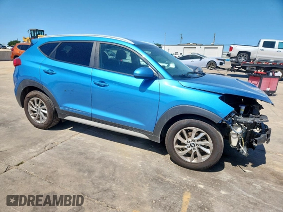 2018 Hyundai Tucson SEL with VIN KM8J3CA40JU642383, listed as a Copart auction lot 57391165 with 179,259 mi miles and Salvage title. Bid and sale history available at DreamBid. Image 4.