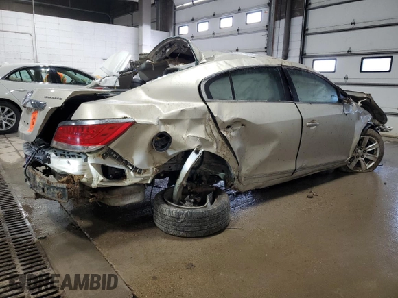 2012 Buick LaCrosse Premium 1 with VIN 1G4GD5E36CF122717, listed as a Copart auction lot 58747645 with Not provided miles and Non repairable. Bid and sale history available at DreamBid. Image 3.