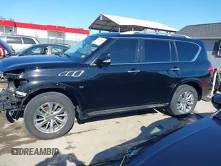 2017 Infiniti QX80 with VIN JN8AZ2NEXH9153684, listed as a IAAI auction lot 41737303 with 87,515 mi miles and . Bid and sale history available at DreamBid. Image 15.