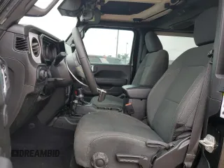 2024 Jeep Wrangler Sport S with VIN 1C4PJXAN1RW125436, listed as a Copart auction lot 59811895 with 17,962 mi miles and Salvage title. Bid and sale history available at DreamBid. Image 7.