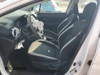 2021 Nissan Versa SV with VIN 3N1CN8EV0ML878153, listed as a Copart auction lot 59637955 with 76,673 mi miles and Salvage title. Bid and sale history available at DreamBid. Image 7.