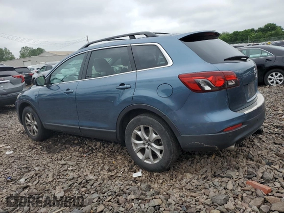 2014 Mazda CX-9 Touring with VIN JM3TB3CV9E0438479, listed as a Copart auction lot 60099695 with 113,083 mi miles and Clean title. Bid and sale history available at DreamBid. Image 2.