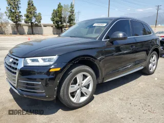 2018 Audi Q5 Premium Plus with VIN WA1BNAFY6J2023909, listed as a Copart auction lot 57690985 with 23,864 mi miles and Salvage title. Bid and sale history available at DreamBid. Image 1.