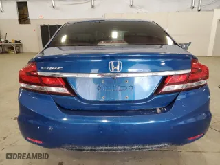 2013 Honda Civic Sdn LX with VIN 2HGFB2F53DH539959, listed as a Copart auction lot 54002965 with 161,935 mi miles and Clean Title. Bid and sale history available at carsss.com. Image 6.