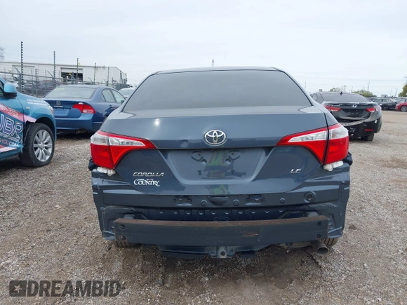 2016 Toyota Corolla L z VIN 2T1BURHEXGC701291, wystawiony jako IAAI lot #40390086 z przebiegiem Nie podano mil oraz . Historia ofert i sprzedaży dostępna na DreamBid. Obrazek 15.