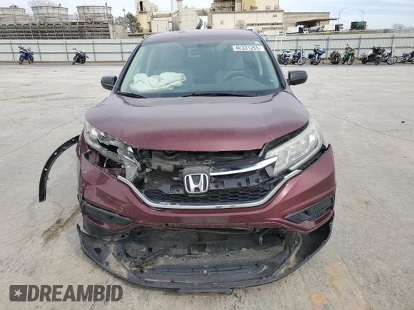 2016 Honda CR-V SE with VIN 2HKRM4H40GH679422, listed as a Copart auction lot 48331255 with 113,794 mi miles and Salvage Title. Bid and sale history available at carsss.com. Image 5.