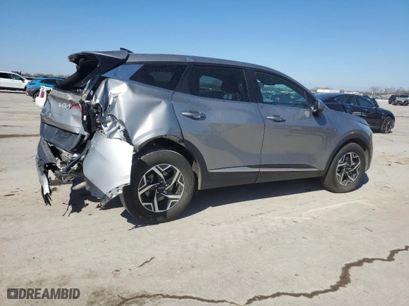 2023 Kia Sportage LX with VIN KNDPU3AF5P7174185, listed as a Copart auction lot 47211935 with 24,819 mi miles and Salvage Title. Bid and sale history available at carsss.com. Image 3.