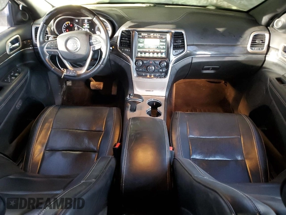 2014 Jeep Grand Cherokee Overland with VIN 1C4RJFCT4EC506790, listed as a Copart auction lot 47827675 with 163,511 mi miles and Salvage Title. Bid and sale history available at DreamBid. Image 8.