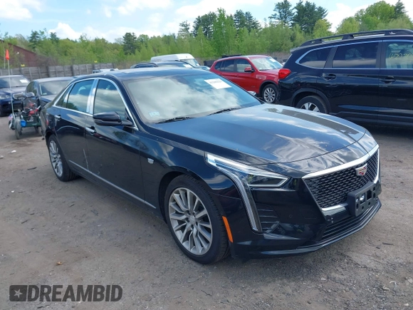 2019 Cadillac CT6 Premium Luxury AWD with VIN 1G6KD5RS3KU123885, listed as a IAAI auction lot 42200429 with 66,611 mi miles and . Bid and sale history available at DreamBid. Image 1.