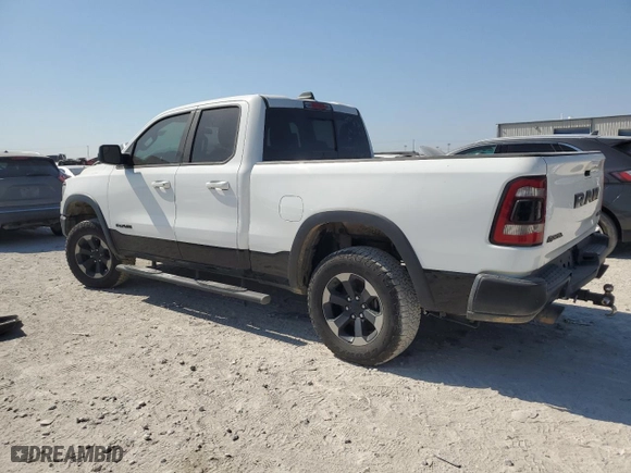 2019 Ram 1500 Rebel with VIN 1C6SRFET6KN841001, listed as a Copart auction lot 72553024 with 0 mi miles and Salvage Title. Bid and sale history available at carsss.com. Image 2.