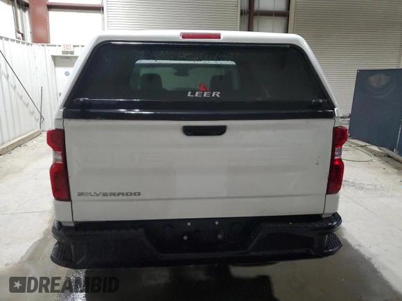 2023 Chevrolet Silverado 1500 Work Truck with VIN 3GCNAAEK9PG351076, listed as a Copart auction lot 48350455 with 126,908 mi miles and Clean Title. Bid and sale history available at carsss.com. Image 6.