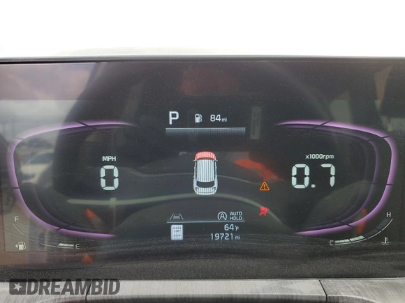2024 Kia Telluride EX with VIN 5XYP34GC7RG504047, listed as a Copart auction lot 51299345 with 19,721 mi miles and Salvage title. Bid and sale history available at DreamBid. Image 9.