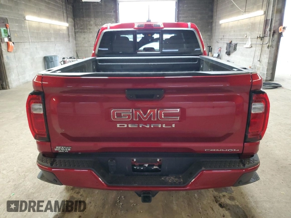 2024 GMC Canyon 4WD Denali with VIN 1GTP6FEK0R1254387, listed as a Copart auction lot 48541815 with 6,594 mi miles and Salvage Title. Bid and sale history available at carsss.com. Image 6.