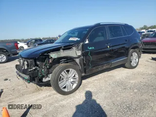2019 Volkswagen Atlas SEL z VIN 1V2ER2CA3KC554712, wystawiony jako Copart lot #85700544 z przebiegiem 50 400 mil mil oraz Szkoda całkowita • Salvage title. Historia ofert i sprzedaży dostępna na DreamBid. Obrazek 1.