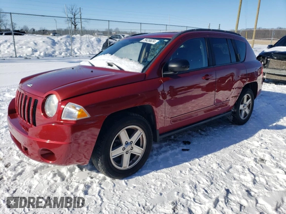 2010 Jeep Compass Sport with VIN 1J4NF4FB2AD525117, listed as a Copart auction lot 79426624 with 149,152 mi miles and Salvage Title. Bid and sale history available at carsss.com. Image 1.