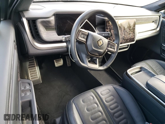 2022 Rivian R1S Launch Edition with VIN 7PDSGABL5NN001035, listed as a Copart auction lot 77188564 with Not Provided miles and Salvage Title. Bid and sale history available at carsss.com. Image 8.