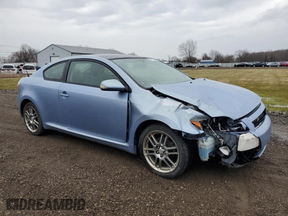 2010 Scion tC with VIN JTKDE3B74A0309222, listed as a Copart auction lot 51116295 with 146,618 mi miles and Salvage Title. Bid and sale history available at carsss.com. Image 4.