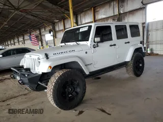 2016 Jeep Wrangler Unlimited Rubicon Hard Rock with VIN 1C4BJWFG6GL106216, listed as a Copart auction lot 45219115 with 97,217 mi miles and Clean Title. Bid and sale history available at carsss.com. Image 1.