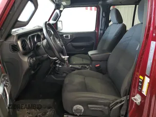 2021 Jeep Wrangler Unlimited Willys with VIN 1C4HJXDGXMW621782, listed as a Copart auction lot 49469275 with 60,388 mi miles and Clean title. Bid and sale history available at DreamBid. Image 7.