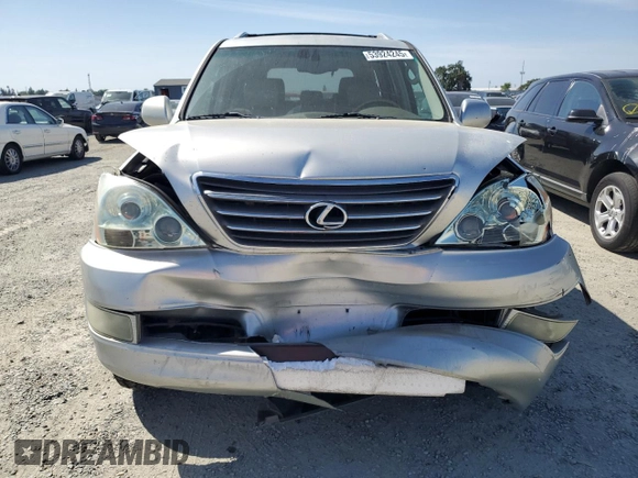 2004 Lexus GX 470 z VIN JTJBT20X840054996, wystawiony jako Copart lot #53924245 z przebiegiem 277 813 mil mil oraz Szkoda całkowita • Salvage title. Historia ofert i sprzedaży dostępna na DreamBid. Obrazek 5.