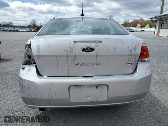 2011 Ford Focus SEL with VIN 1FAHP3HN8BW173125, listed as a Copart auction lot 52900895 with 179,725 mi miles and Salvage Title. Bid and sale history available at carsss.com. Image 6.