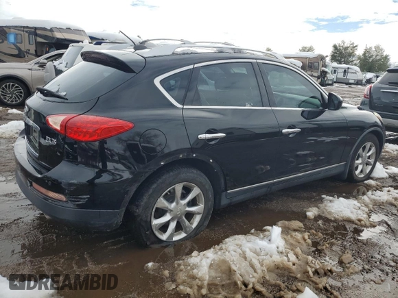 2008 Infiniti EX Journey with VIN JNKAJ09F98M360816, listed as a Copart auction lot 79238754 with 92,067 mi miles and Salvage Title. Bid and sale history available at DreamBid. Image 3.