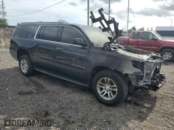 2018 Chevrolet Suburban LT with VIN 1GNSCHKC5JR167500, listed as a Copart auction lot 86844974 with 0 mi miles and Non Repairable. Bid and sale history available at carsss.com. Image 4.