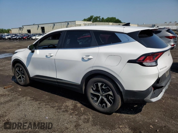 2023 Kia Sportage EX with VIN 5XYK33AF3PG043773, listed as a Copart auction lot 60225335 with 51,235 mi miles and Salvage title. Bid and sale history available at DreamBid. Image 2.