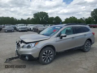 2017 Subaru Outback Limited with VIN 4S4BSAKC2H3366550, listed as a Copart auction lot 57362815 with 80,938 mi miles and Salvage title. Bid and sale history available at DreamBid. Image 1.