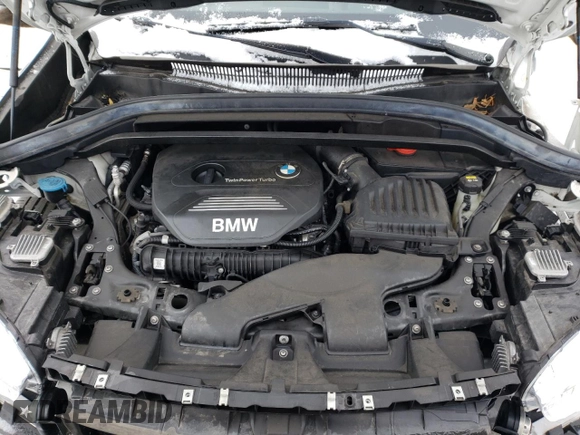 2017 BMW X1 xDrive28i with VIN WBXHT3C38H5F72259, listed as a Copart auction lot 37205783 with 47,812 mi miles. Bid and sale history available at carsss.com. Image 11.