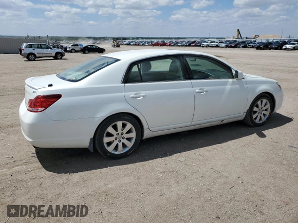 2005 Toyota Avalon XL z VIN 4T1BK36B25U061701, wystawiony jako Copart lot #58007825 z przebiegiem 207 885 mil mil oraz Szkoda całkowita • Salvage title. Historia ofert i sprzedaży dostępna na DreamBid. Obrazek 3.