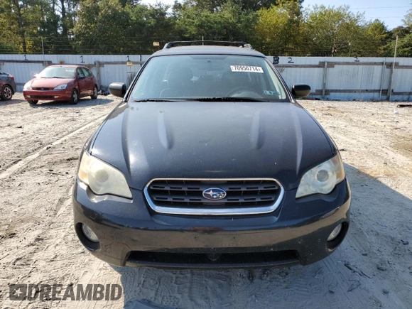 2006 Subaru Legacy Outback z VIN 4S4BP61C767309251, wystawiony jako Copart lot #70956714 z przebiegiem 160 838 mil mil oraz Nie do naprawy • Non repairable. Historia ofert i sprzedaży dostępna na DreamBid. Obrazek 5.