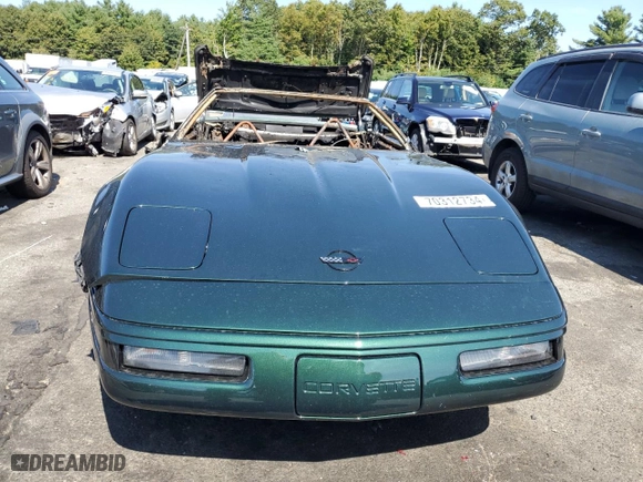 1995 Chevrolet Corvette with VIN 1G1YY32P3S5115553, listed as a Copart auction lot 70312734 with 0 mi miles and Non Repairable. Bid and sale history available at carsss.com. Image 5.